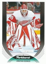 2020-21 Parkhurst Base Set Jonathan Bernier #152 card