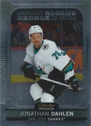 2021-22 O-Pee-Chee Platinum Base Set Jonathan Dahlen #268 card