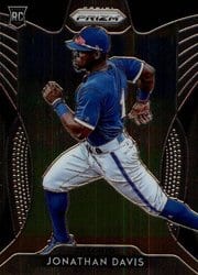 2019 Panini Prizm Base Set Jonathan Davis #162 card