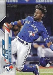 2020 Topps Update Base Set Jonathan Davis #U-128 card