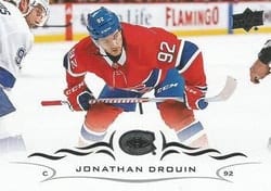 2018-19 Upper Deck Base Set Jonathan Drouin #98 card