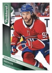2019-20 Parkhurst Base Set Jonathan Drouin #27 card