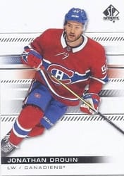 2019-20 SP Authentic Base Set Jonathan Drouin #73 card