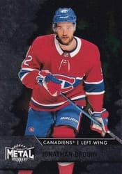 2020-21 SkyBox Metal Universe Base Set Jonathan Drouin #41 card