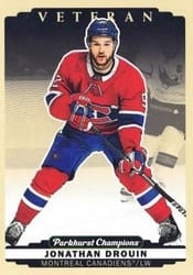 2022-23 Parkhurst Champions Base Set Jonathan Drouin #99 card