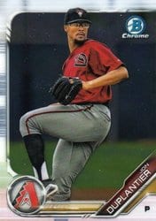 2019 Bowman Chrome Prospects Jonathan Duplantier #BCP-67 card