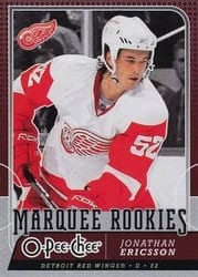 2008-09 O-Pee-Chee Base Set Jonathan Ericsson #535 card