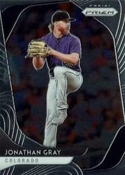 2020 Panini Prizm Base Set Jonathan Gray #48 card