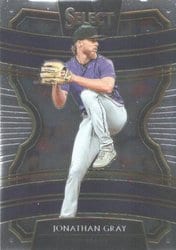 2020 Panini Select Base Set Jonathan Gray #98 card