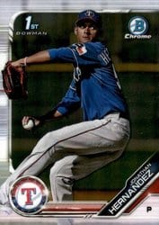 2019 Bowman Chrome Prospects Jonathan Hernandez #BCP-119 card