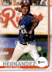 2019 Topps Pro Debut Base Set Jonathan Hernandez #116 card