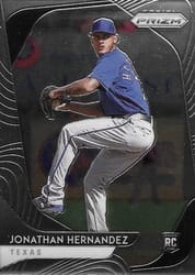 2020 Panini Prizm Base Set Jonathan Hernandez #96 card