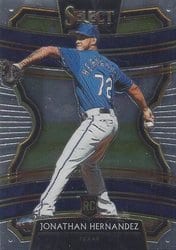 2020 Panini Select Base Set Jonathan Hernandez #40 card