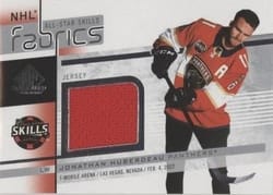 2022-23 SP Game Used 2022 NHL All-Star Game Jersey Jonathan Huberdeau #AS-4 card