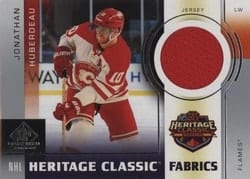 2024-25 SP Game Used 2023 Heritage Classic Fabrics Jonathan Huberdeau #HCF-6 card