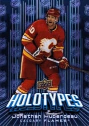 2024-25 Upper Deck Holotypes Jonathan Huberdeau #HT-12 card