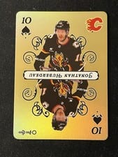 2025-26 O-Pee-Chee Playing Cards Jonathan Huberdeau #10-SPADES card