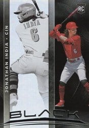 2021 Panini Chronicles Black Jonathan India #9 card