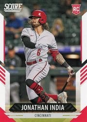 2021 Panini Chronicles Score Jonathan India #3 card