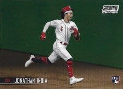 2021 Stadium Club Chrome Base Set Jonathan India #324 card