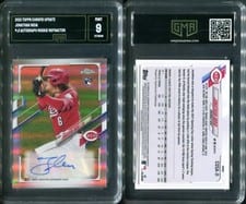 2021 Topps Chrome Update Autograph Jonathan India #CUSA-JI