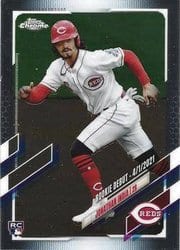 2021 Topps Chrome Update Base Set Jonathan India #USC96 card