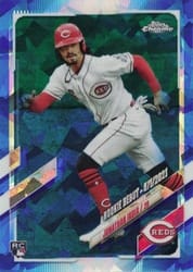 2021 Topps Chrome Update Sapphire Edition Base Set Jonathan India #US145 card