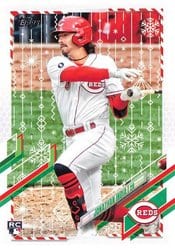 2021 Topps Holiday Base Set Jonathan India #HW60 card