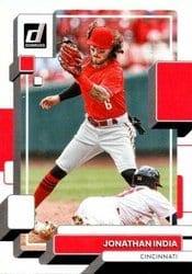 2022 Donruss Base Set Jonathan India #153 card
