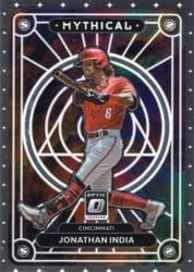 2022 Donruss Optic Mythical Jonathan India #MTH-24 card