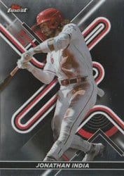 2022 Finest Base Set Jonathan India #47 card