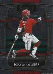 2022 Panini Select Base Set Jonathan India #30 card