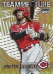 2022 Stadium Club Chrome Team of the Future Jonathan India #TOF-5 card