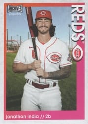 2022 Topps Archives Snapshots Base Set Jonathan India #36 card