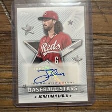 2022 Topps Baseball Stars Autographs (Series 2) Jonathan India #BSA-JI card