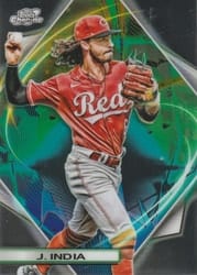 2022 Topps Cosmic Chrome Base Set Jonathan India #189 card