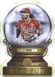 2022 Topps Gypsy Queen Crystal Gazing Jonathan India #CG-9 card