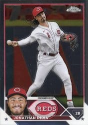 2023 Topps Chrome Base Set Jonathan India #53 card