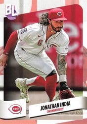 2024 Topps Big League Base Set Jonathan India #84 card