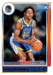2021-22 Hoops Winter Base Set Jonathan Kuminga #219 card