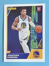 2021-22 Panini NBA Sticker & Card Collection (Brazil) Base Set Jonathan Kuminga #91 card