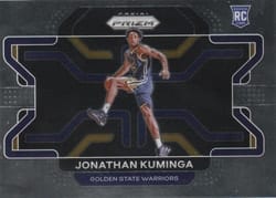 2021-22 Panini Prizm Base Set Jonathan Kuminga #307 card