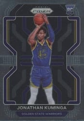 2021-22 Panini Prizm Base Set Jonathan Kuminga #307 card