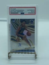 2021-22 Panini Revolution Rookie Autographs Jonathan Kuminga #RA-JKG card