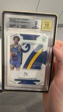 2021 Panini National Treasures Jonathan Kuminga #119 card