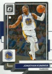 2022-23 Donruss Optic Base Set Jonathan Kuminga #102 card
