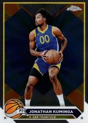 2023-24 Topps Chrome Base Set Jonathan Kuminga #122 card