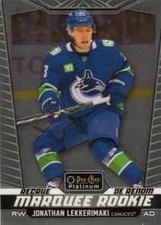 2024-25 O-Pee-Chee Platinum Base Set Jonathan Lekkerimaki #281 card