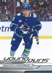 2024-25 Upper Deck Base Set Jonathan Lekkerimaki #706 card