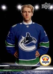 2024-25 Upper Deck Base Set Jonathan Lekkerimaki #745 card
